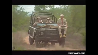 Diana, Alfresco Ganbang in the Kruger Park...